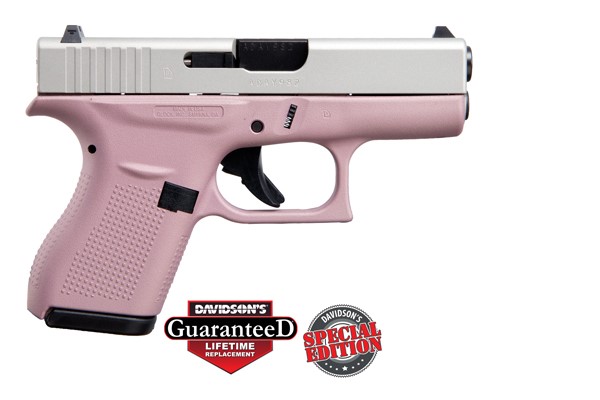 Handguns Apollo Custom|Glock 42 380AUTO GLK 42 380 6RD PINK SA